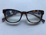 New Sparrow Tortoise Cat-eye Peepers Blue Light Filtering Readers +1.50. Fixed Price $19.99.