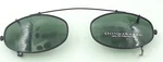 Vintage Dkny 8802C Black Metal Oval Clips On Sunglasses Eyeglasses Japan. Fixed Price $19.60.