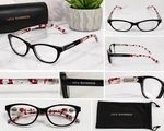 Lulu Guinness Reading Glasses +2.0 Black Floral Clear Frames Women Readers. Fixed Price $18.99.