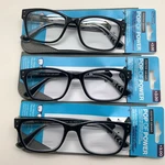 "3 Pair" Foster Grant Pop Of Power 3.00 Tristan Blk Bi Focal Reading Glasses. Fixed Price $27.95.