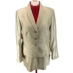 John Meyer Beige Professional Designer Skirt Jacket Suit Set Women 16. Fixed Price $36.00.