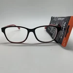 D274 Foster Grant Kinsey Red +2.50 Simply Specs Reading Glasses Readers. Fixed Price $8.96.