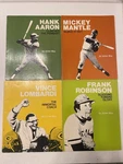 Mickey Mantle, Hank Aaron, Frank Robinson & Vince Lombardi Readers By Julian May. Fixed Price $16.00.