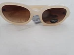 A.j. Morgan Eyewear Unisex Adult Sideways - Sunglasses, Cream,. Fixed Price $8.50.
