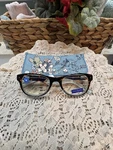 Vera Bradley 2.50 Courtney Reading Glasses Sunlit Garden Sage With Case. Fixed Price $19.99.