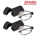 2PAIRS Foldable Reading Glasses Anti Uv Glare Eyestrain Readers For Women. Fixed Price $10.97.