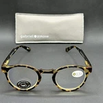 Gabriel Simone Jesse +3.50 Reading Glasses Tort Blue-light Tech Nwot W/ Pouch. Fixed Price $24.95.