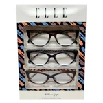 Elle 3 Pack Gift Box Womens Reading Glasses Tortoise,blue Pink,crystal Red +2.50. Fixed Price $29.95.