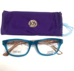 Joy Mangano Blue Reader Glasses Spring Temple Lens +3.50 - 10C. Fixed Price $14.00.