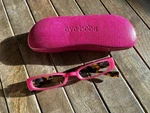 Eyebobs Thick 2.0 Tortoise Glass Readers W Pink Case. Fixed Price $47.60.