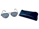 Vitenzi Unisex Milan +2.00 Black Aviator Style Bifocal Reader Sunglasses & Case. Fixed Price $21.95.