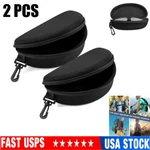 2-PACK Eye Case Box Sunglasses Protector Hard Zipper Belt Clip Portable. Fixed Price $5.57.