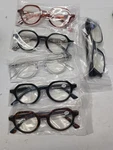 6 Pack Eyeezi Fashion Reading Glasses 4.00 Blue Light Blocker. Fixed Price $20.99.