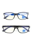 Adrian By M+ Blue Light Protection Reading Glasses, 2-PACK +2.00, Size 52-18-138. Fixed Price $21.99.