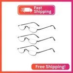 Dbeftli Half Frame Reading Glasses - Moon Readers With Spring Hinge For Wom. Fixed Price $23.80.