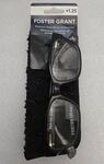 Foster Grant Reading Glasses +1.25 Roxanna 51 19-143 Black With Soft Case. Fixed Price $9.88.