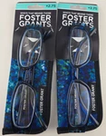 Foster Grant Women's Reading Glasses + 2.75 Brynna Blue W/ Soft Case ( 2PC ). Fixed Price $31.95.