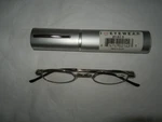 Heart Eyewear #2C-S1.5 Magnifying Reading Glasses With Tube Case. New. Fixed Price $8.50.