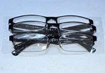 Foster Grant Mens Pete Reading Glasses 3 Pack Rectangular Black +2.50 New. Fixed Price $9.99.
