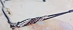 Jimmy Crystal New York Swarovski Elements Brown Unforgettable Frames 53 17 135. Fixed Price $67.85.