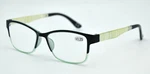 Foster Grant Adley Tel Half Rim Reading Glasses Blue/clear Stripes W/case +1.25. Fixed Price $11.99.