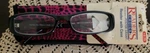 Foster Grant +2.75 Pink & Black Frame Reading Glasses Vianca NS1113 Q12. Fixed Price $30.30.