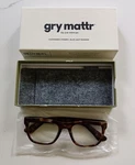 Gry Mattr Readers Tortoise Frame Sociable Blue Light Blocking +2.00 Glasses. Fixed Price $20.00.