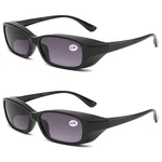 2 Pk Mens Thick Frame Full Tinted Readers Reading Sunglasses Safety. Fixed Price $12.99.
