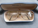 Luxottica Eyeglasses Frame & Case Aviator Ricardo Natural 54-17 Klixx Italy 140. Fixed Price $35.00.