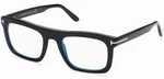 New Tom Ford Eyeglasses Tf 5757-B 001 52-22 Black &gold Frames Blue Block Lenses. Fixed Price $499.99.