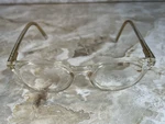 Prive Revaux Eyeglasses The Maestro Clear Gold 49-19-145 For Frames Only. Fixed Price $17.97.