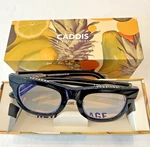 Caddis D28 Reading Glasses 1.50 Gloss Black Vodka Blue Light Readers W/ Box. Fixed Price $69.99.