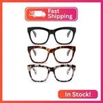 Louol Reading Glasses For Women Oversized Readers Blue Light Blocking With Sprin. Fixed Price $14.20.