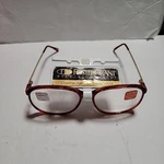Foster Grant +2.00 Lens Red Frame Eyeglasses. Fixed Price $12.93.