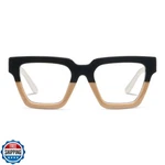 By Peeperspecs Take Bow - Black/tan +2.50. Fixed Price $47.00.