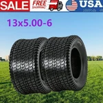 Set 2 13X5.00-6 Lawn Mower Tires 13X5.00X6 Heavy Duty 4PLY Garden Tractor Tyres. Fixed Price $44.32.