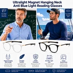 Zenottic Magnetic Hanging Neck Reading Glasses Anti Blue Light UV400 Women. Fixed Price $24.97.