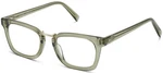 Warby Parker Chava Square Eyeglasses Frames Eucalyptus Crystal Wide 49-20-145 Mm. Fixed Price $76.20.