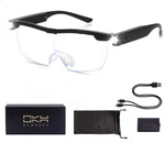 Okh 200% Bright Led Readers Glasses Lighted Magnifying Eyewear Strong. Fixed Price $36.74.