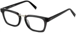 Warby Parker Chava Square Eyeglasses Frames Licorice Crystal Wide 49-20-145 Mm. Fixed Price $78.89.