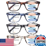 Stastend 4 Pack Progressive Multifocal Reading Glasses Women Spring Hinge. Fixed Price $43.66.
