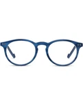 Peepers Blue Round Full Rim Plastic Eyeglass Frames Unisex ADULTS+1.25. Fixed Price $30.00.