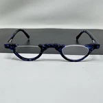 Eyebobs Topless Eyeglasses Frame No Lenses Blue. Fixed Price $95.00.