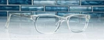 Hipster Square Full Rim Ernest Hemingway 4617 Eyeglass Frames Clear 48-17-135. Fixed Price $75.99.