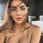 Oversized Cat Miss Fearless" Thick Frame Women Eyeglasses Clear Lens Shadz. Fixed Price $12.99.