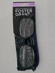 Foster Grant Reading Glasses +3.25 Mira 54 14-138 Blue With Soft Case. Fixed Price $10.88.