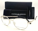 New Porsche Design P'8306 B 51-18 Shiny Silver Titanium Frames Reading Glasses. Fixed Price $489.99.