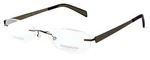 Totally Rimless Designer Optical Eyeglasses TR163-BRN In Brown ; Demo Lens. Fixed Price $97.94.