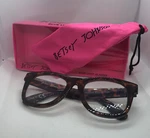 Betsey Johnson Designer Blue Light Blocking Glasses Tortoise +0.00. Fixed Price $24.99.