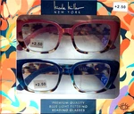 Nicole Miller 2-PK Premium Blue Light Filter Reading Glasses Readers +2.50 New. Fixed Price $29.99.